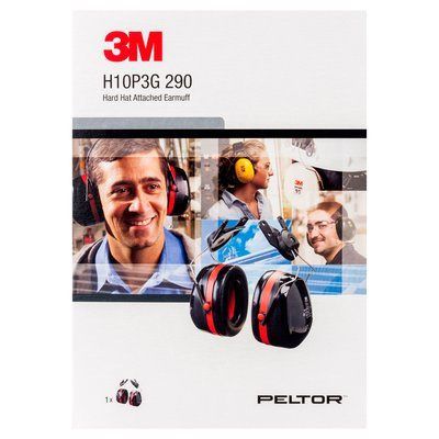 3M PELTOR Extreme Performance H10 Series Helmet Attached Earmuff H10P3G 290 3M PELTOR Extreme Performance H10 Series Helmet Attached Earmuff H10P3G 290