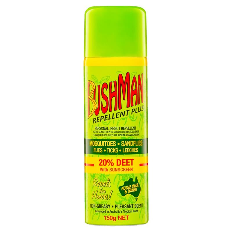 Bushman Plus 20 Deet Insect Repellent Aerosol 150g Bushman Plus 20 Deet Insect Repellent Aerosol 150g
