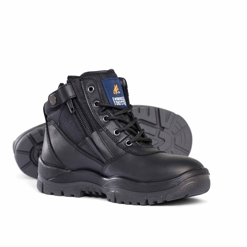 Mongrel 261020 Black Zip Sider Boot Mongrel 261020 Black Zip Sider Boot
