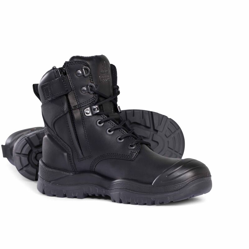 Mongrel 561020 High Leg Black BC Zip Sider Mongrel 561020 High Leg Black BC Zip Sider