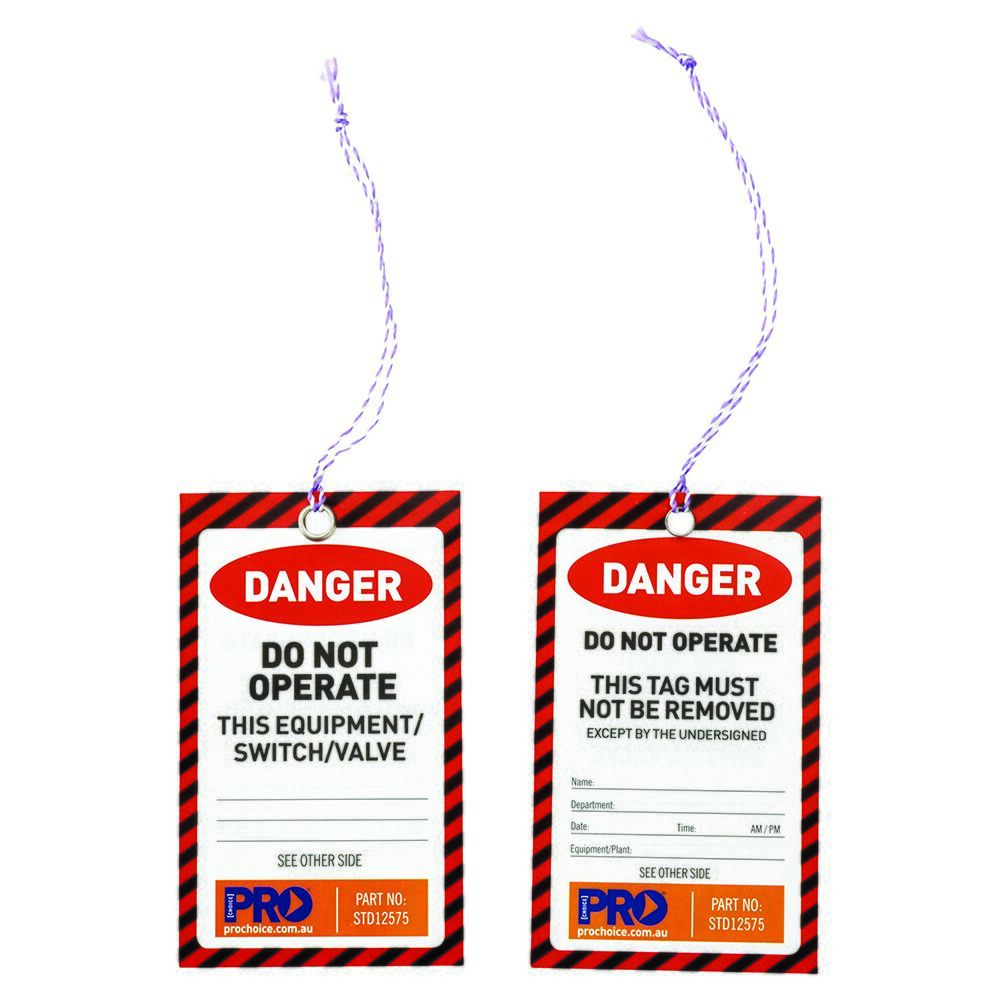 Safety Tags  DANGER 