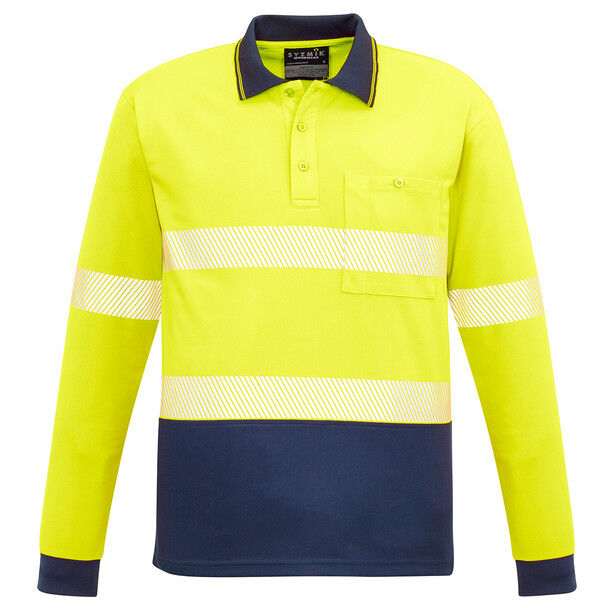 Syzmik Segmented Taped Long Sleeve Polo Syzmik Segmented Taped Long Sleeve Polo