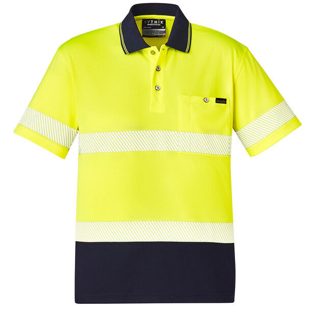 Syzmik Segmented Taped Short Sleeve Polo Syzmik Segmented Taped Short Sleeve Polo