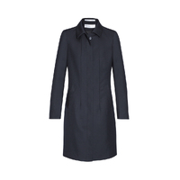 Biz Corporates Cavalry Twill Womens Lined Overcoat  Size