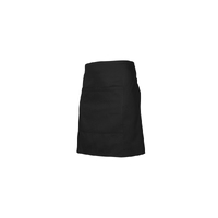 Short Waisted Apron Black FRE