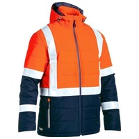 Bisley Taped Hi Vis Puffer Jacket