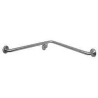 750mm x750mm corner wall flush mount shower grab rail rh