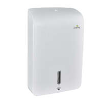 Jumbo plaza ultraslim paper towel dispenser - white