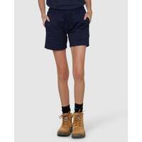 Womens elastic light short navy