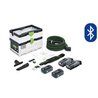 Festool 15L M Class 18V Mobile Dust Extractor 5.2ah Set CTMC Midi F28901