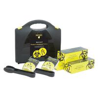 Sharps & Biohazard Station Plastic Portable