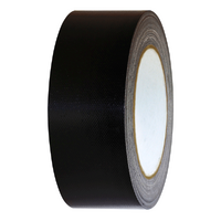 Husky Tape 36x Pack 104 Black Cloth Tape 48mm x 25m