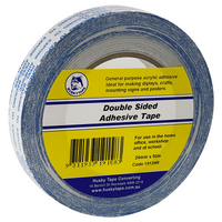 Husky Tape 64x Pack 191 Double Sided Tissue Tape 18mm x 50m