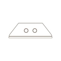 Martor Ceramic Blade 60099C with rounded tips 2x Pack