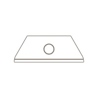 Martor Ceramic Blade 65232C with rounded tips 2x Pack