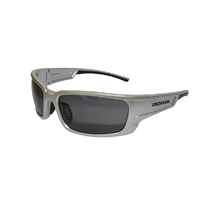 Denver Smoke Safety Glasses Silver Frame