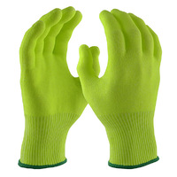 Microfresh Cut E Yellow 'Food Grade' Liner Glove 6x Pack