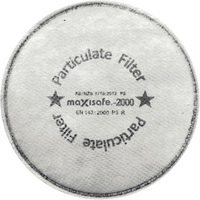 P3 Carbon Particulate Filter (white) 1 pair