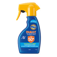 SPF 50+ Sprayable Sun Lotion 250ml trigger spray