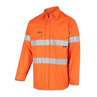 WORKIT Fire Resistant PPE1 FR Inherent 155gsm Lightweight Taped Shirt