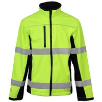 WORKIT Hi-Vis Biomotion Taped Softshell Jacket