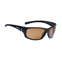 Ugly Fish Eclipse Bifocal PN3411 Matt Black Frame Brown Lens +1.5 Fashion Glasses