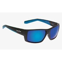 Ugly Fish Electra PC6818 Matt Black Frame Blue Revo Lens Fashion Sunglasses