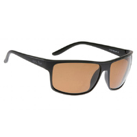 Ugly Fish P1016 Matt Black Frame Brown Lens Fashion Sunglasses