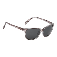 Ugly Fish Tween Polarised PTW596 Clear Frame Smoke Lens Fashion Sunglasses