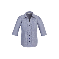 Biz Collection Ladies Edge 3/4 Sleeve Shirt