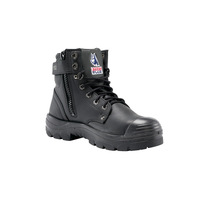 Steel Blue Argyle Zip TPU Outsole BC Boots