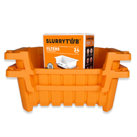 SLURRYTUB Trade Twin Kit 2x Tub & 24x Filter Pack