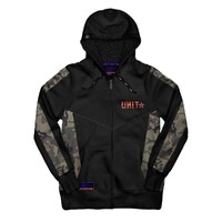 Unit Mens Fleece Hoodie Skirmish Camo