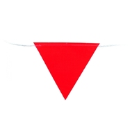 Red Bunting Flags 30 meter roll