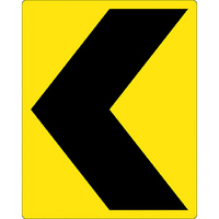 Obstruction Marker Traffic Safety Sign 600x750mm