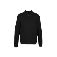 Biz Collection Mens 80/20 Wool-Rich Pullover