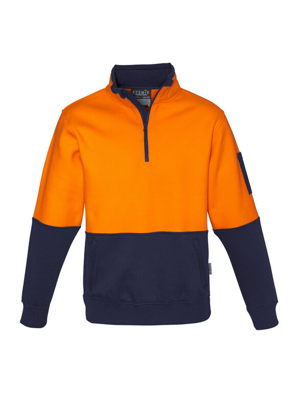 Syzmik  Hi Vis 12 Zip Pullover